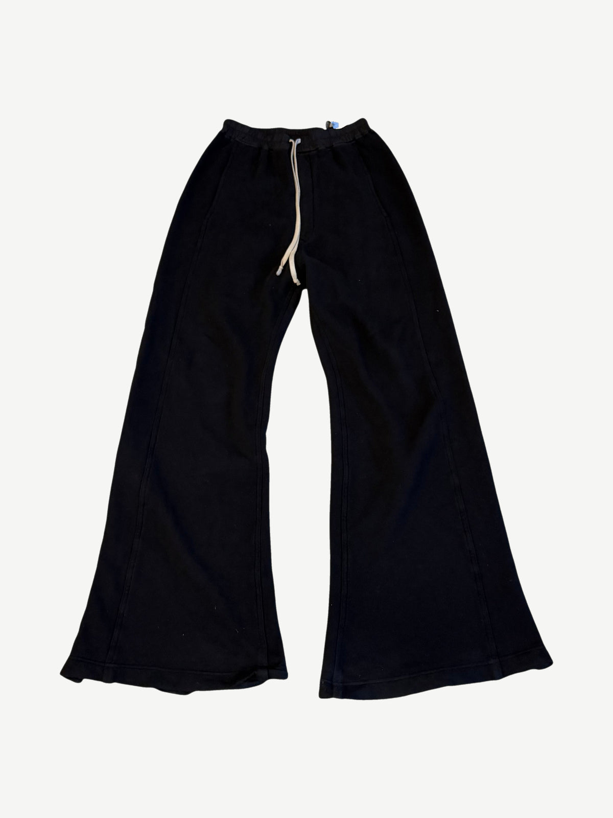 Rick Owens DRKSHDW Black Cotton Pusher Sweatpants