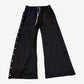 Rick Owens DRKSHDW Black Nylon Pusher Sweatpants
