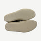 Rick Owens DRKSHDW Dark Dust sneakers back heel view showing weathered washed canvas finish