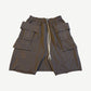 Rick Owens DRKSHDW Dust Creatch Cargo Pod Shorts