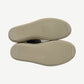 Rick Owens DRKSHDW Pearl Vintage sneakers outsole view showing ribbed cream rubber soles