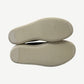 Rick Owens DRKSHDW Vintage sneakers cream rubber outsoles with ribbed tread pattern shown from below