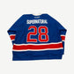 Saint Michael Blue Red Supernatural Hockey Jersey