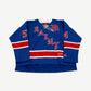 Saint Michael Blue Red Supernatural Hockey Jersey