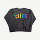 Saint Michael Colorful Apple Crewneck