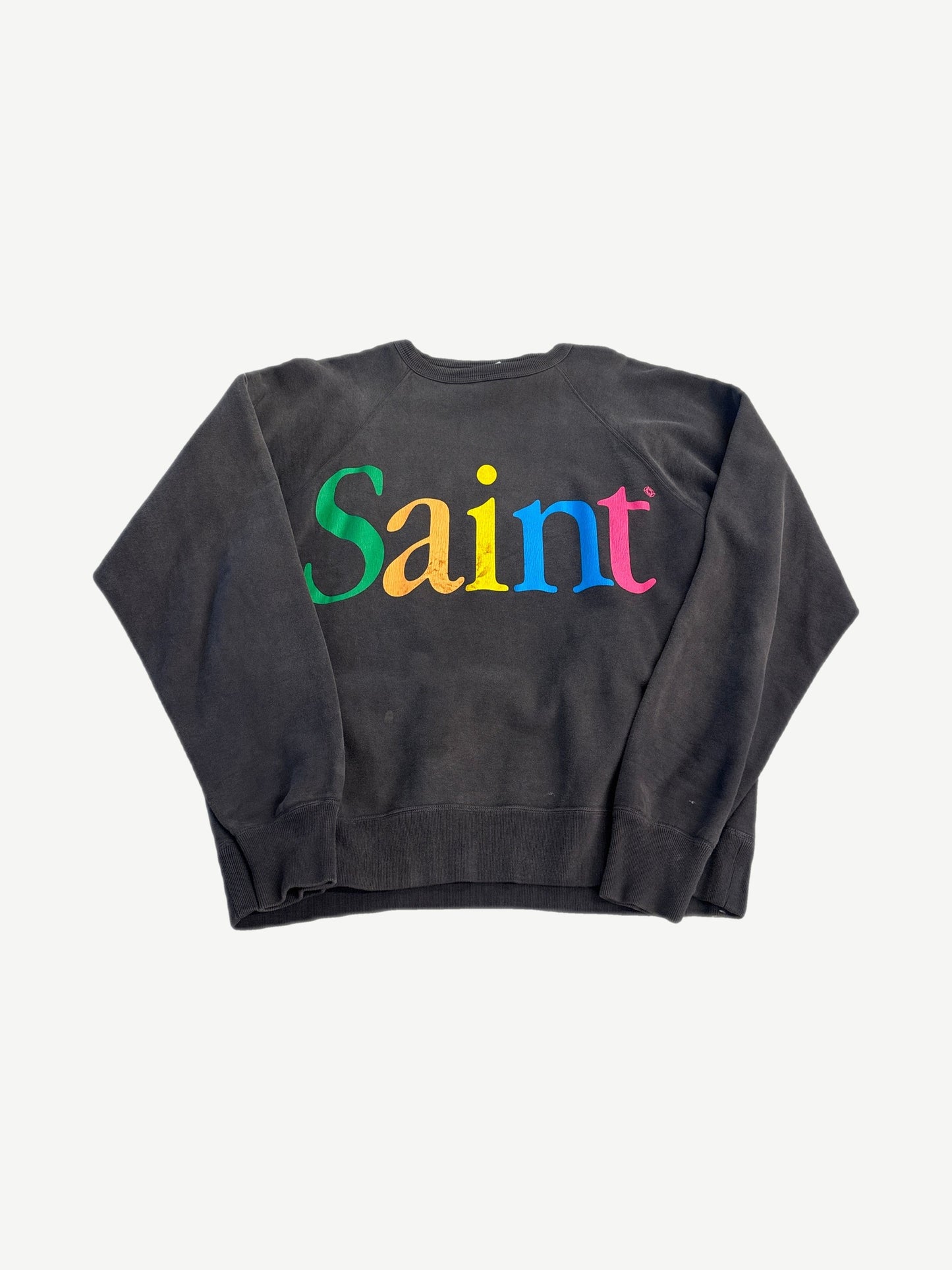 Saint Michael Colorful Apple Crewneck