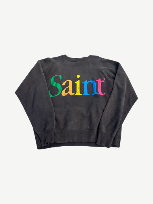 Saint Michael Colorful Apple Crewneck