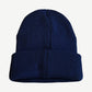 Saint Michael Navy Logo-Applique Beanie