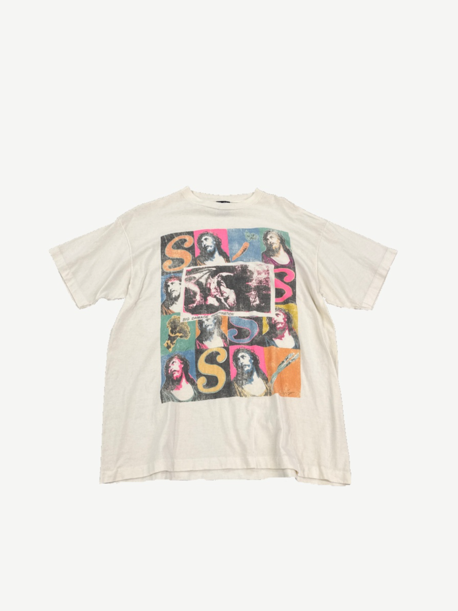 Saint Michael Sean Wotherspoon White Destination Tee