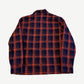 Sample Chrome Hearts Red Blue Dagger Plaid Padded Flannel