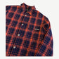 Sample Chrome Hearts Red Blue Dagger Plaid Padded Flannel
