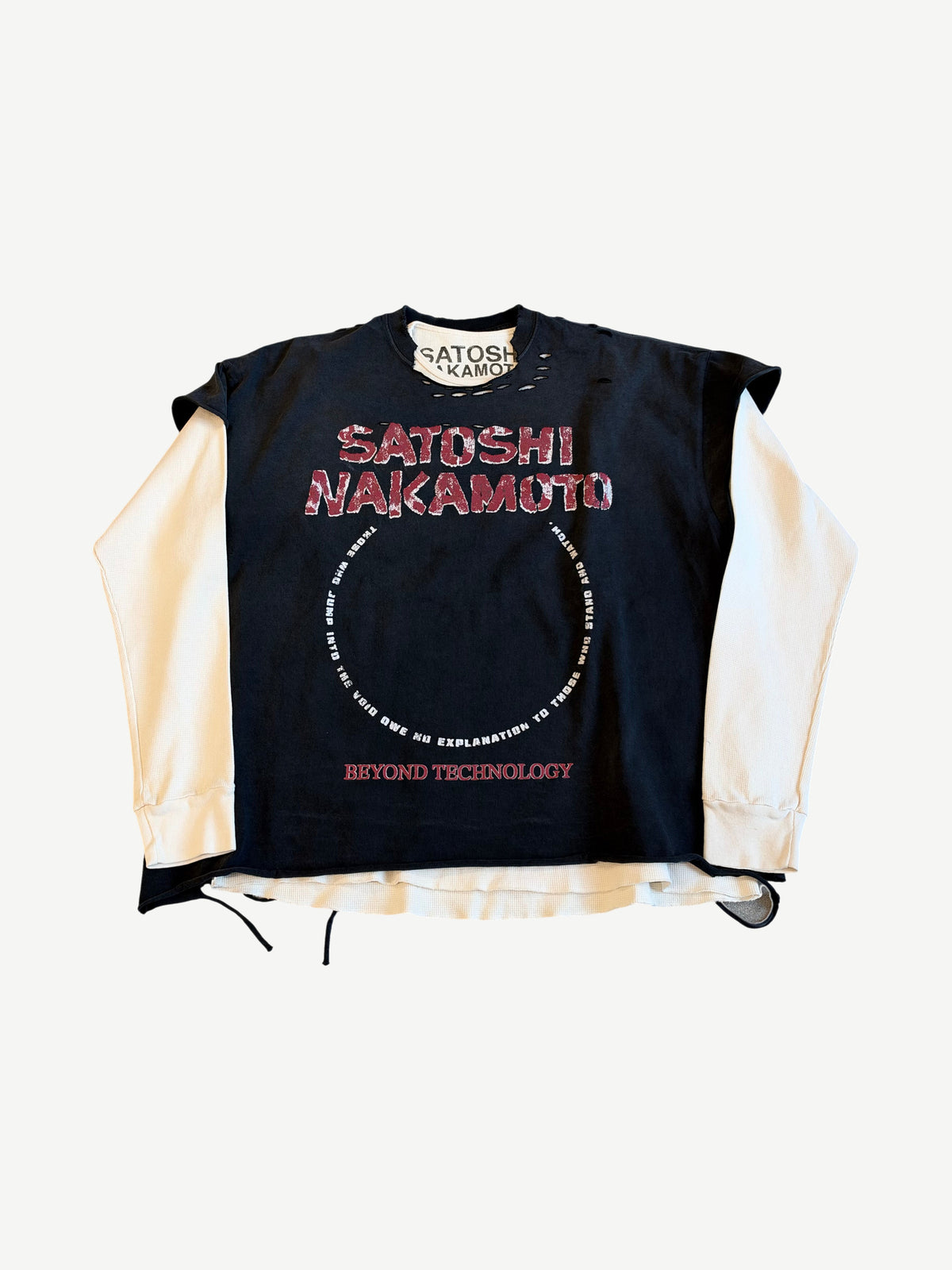 Satoshi Nakamoto Beyond Tech Thermal Longsleeve