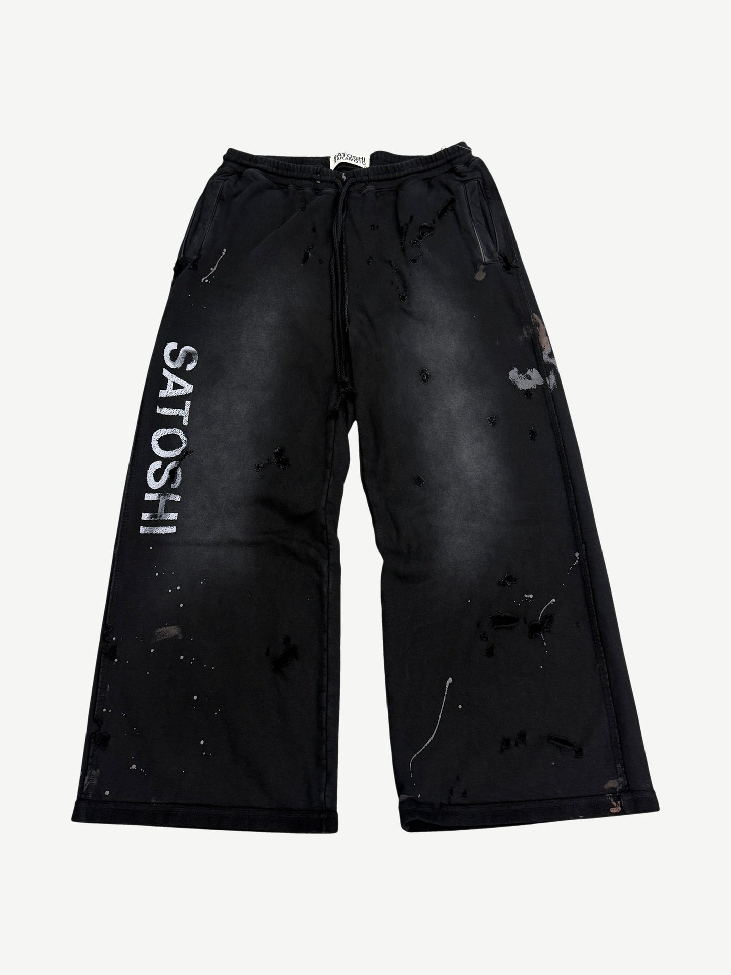Satoshi Nakamoto Black Luke Fleece Sweatpants
