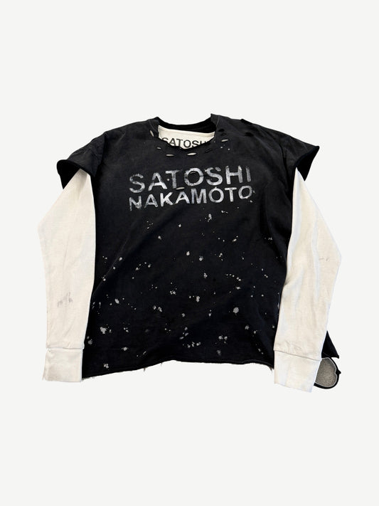 Satoshi Nakamoto Black Luke Thermal Longsleeve