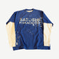 Satoshi Nakamoto Blue Bleached Luke Thermal Longsleeve