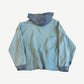 Satoshi Nakamoto Blue Distressed V Cut Hoodie