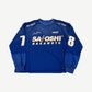 Satoshi Nakamoto Blue Mesh Moto Jersey