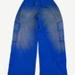 Satoshi Nakamoto Blue Moto Sweatpants