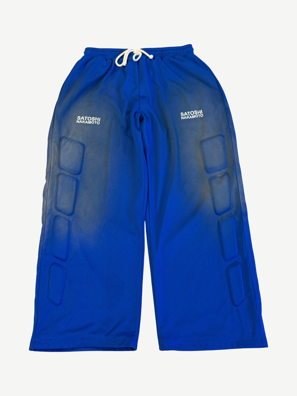 Satoshi Nakamoto Blue Moto Sweatpants