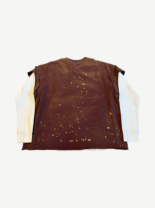 Satoshi Nakamoto Brown Luke Thermal Longsleeve