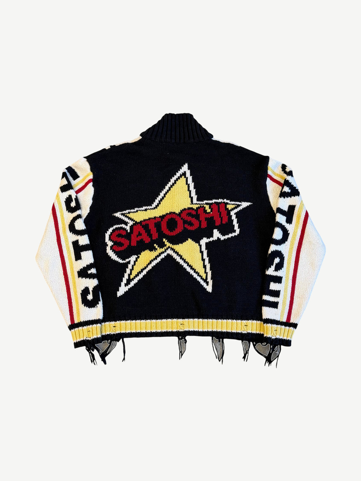 Satoshi Nakamoto Memory Varsity Cardigan