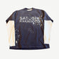 Satoshi Nakamoto Purple Bleached Luke Thermal Longsleeve
