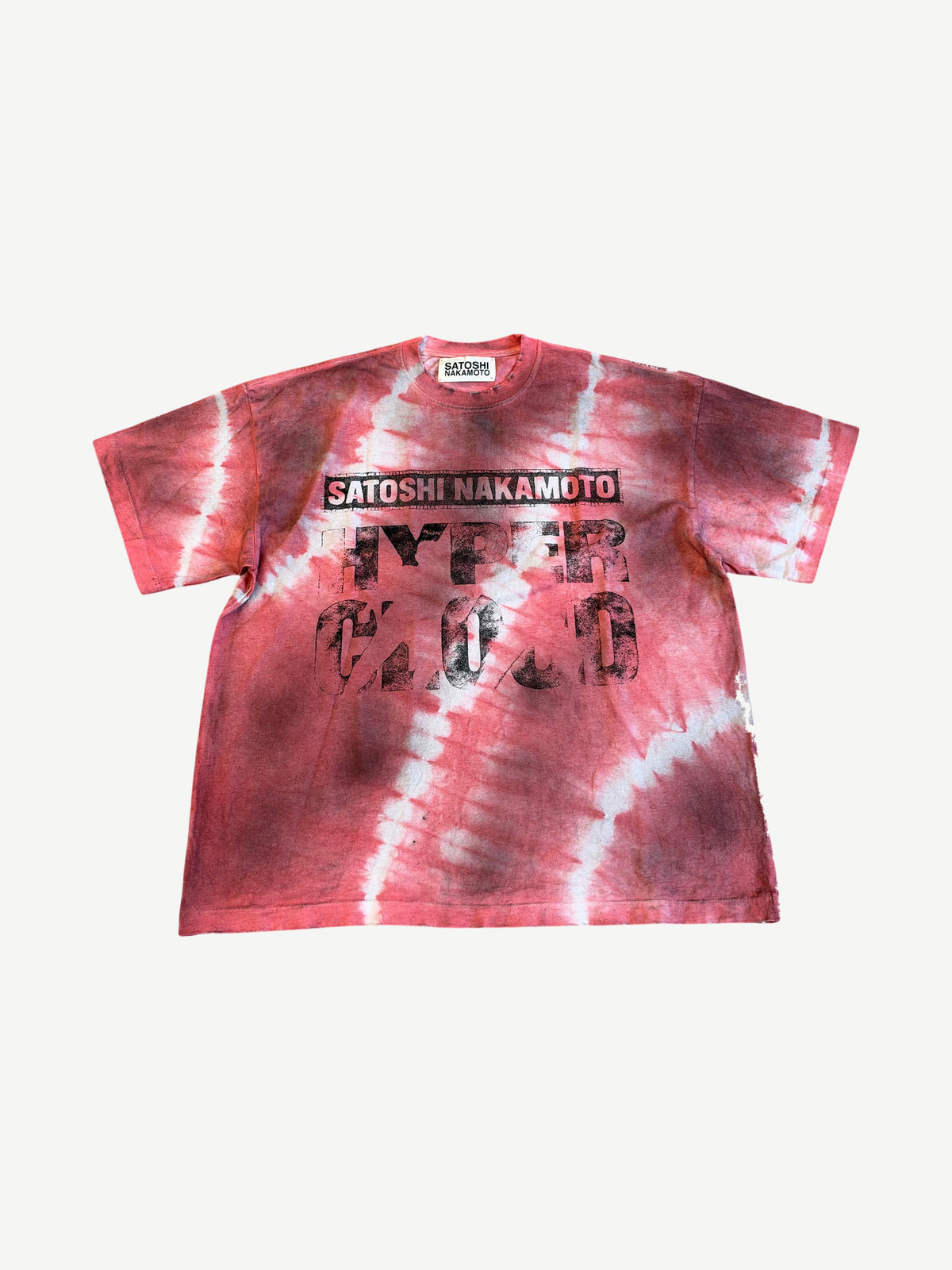 Satoshi Nakamoto Tiedye Hyper Tee