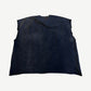 Satoshi Nakamoto Washed Black Globe of Death Cutoff Tee
