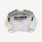 Satoshi Nakamoto White Mesh Moto Jersey