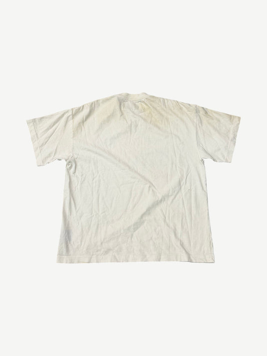 Satoshi Nakamoto White What's In Your Wallet Tee