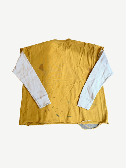 Satoshi Nakamoto Yellow Luke Thermal Longsleeve