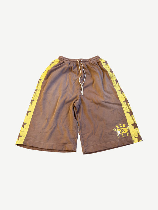 Secnd Slf Brown Jumbo Practice Day Shorts