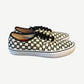 Supreme Black Checkered Logo Vans Authentic