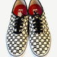 Supreme Black Checkered Logo Vans Authentic