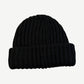 Supreme Black Classic Logo Chunky Ribbed Beanie