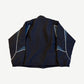 Supreme Black Contrast Piping Track Jacket