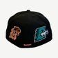 Supreme Black Mascots S Logo New Era 59Fifty Fitted Cap