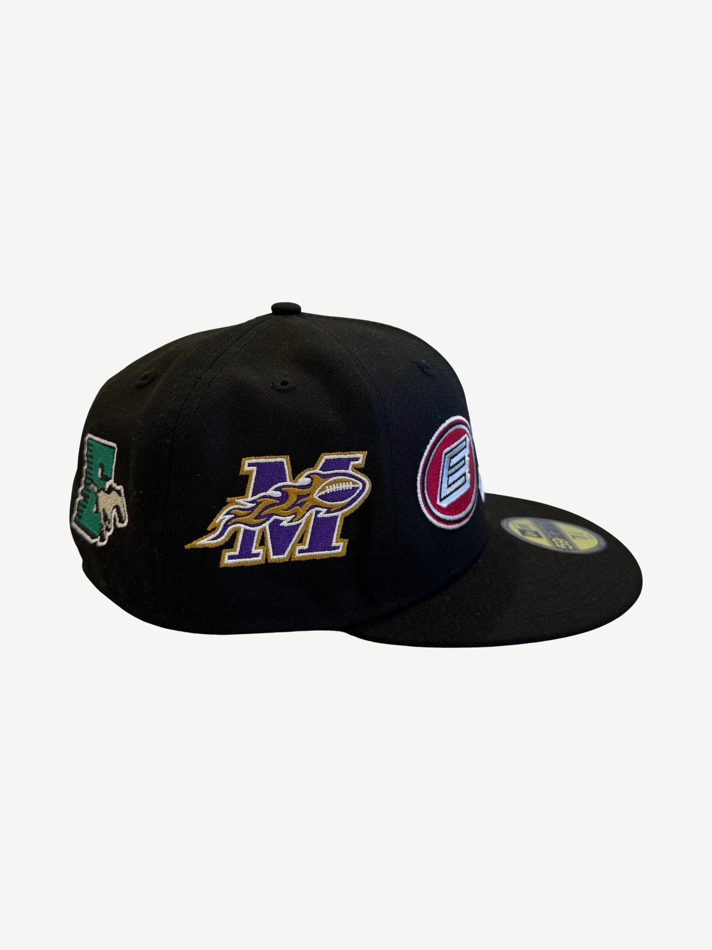 Supreme Black Mascots S Logo New Era 59Fifty Fitted Cap