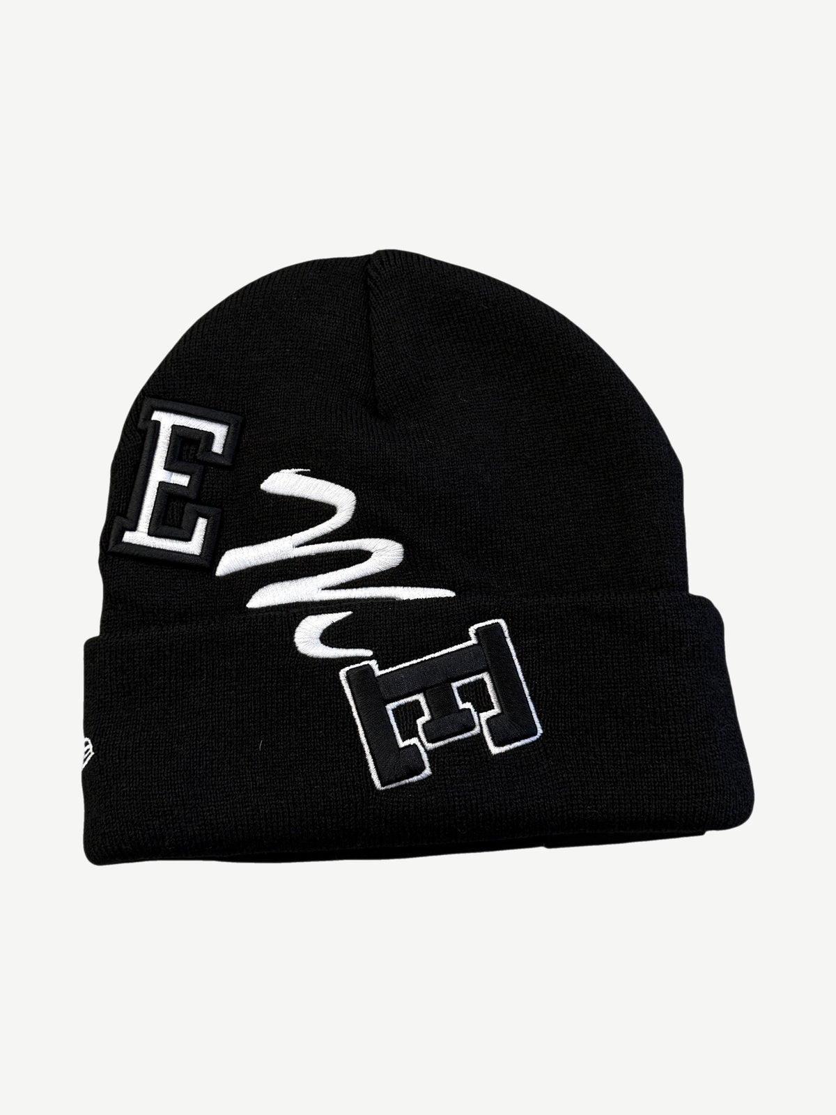 Supreme Black New Era Arc Beanie