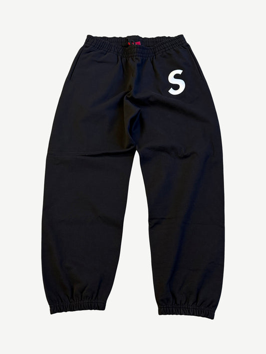 Supreme Black S Logo Sweatpants