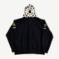 Supreme Black Vanson Leathers Spider Web Zipup