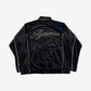 Supreme Black Velour Mesh Track Jacket