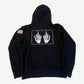 Supreme Hysteric Glamour Black Patches Zipup