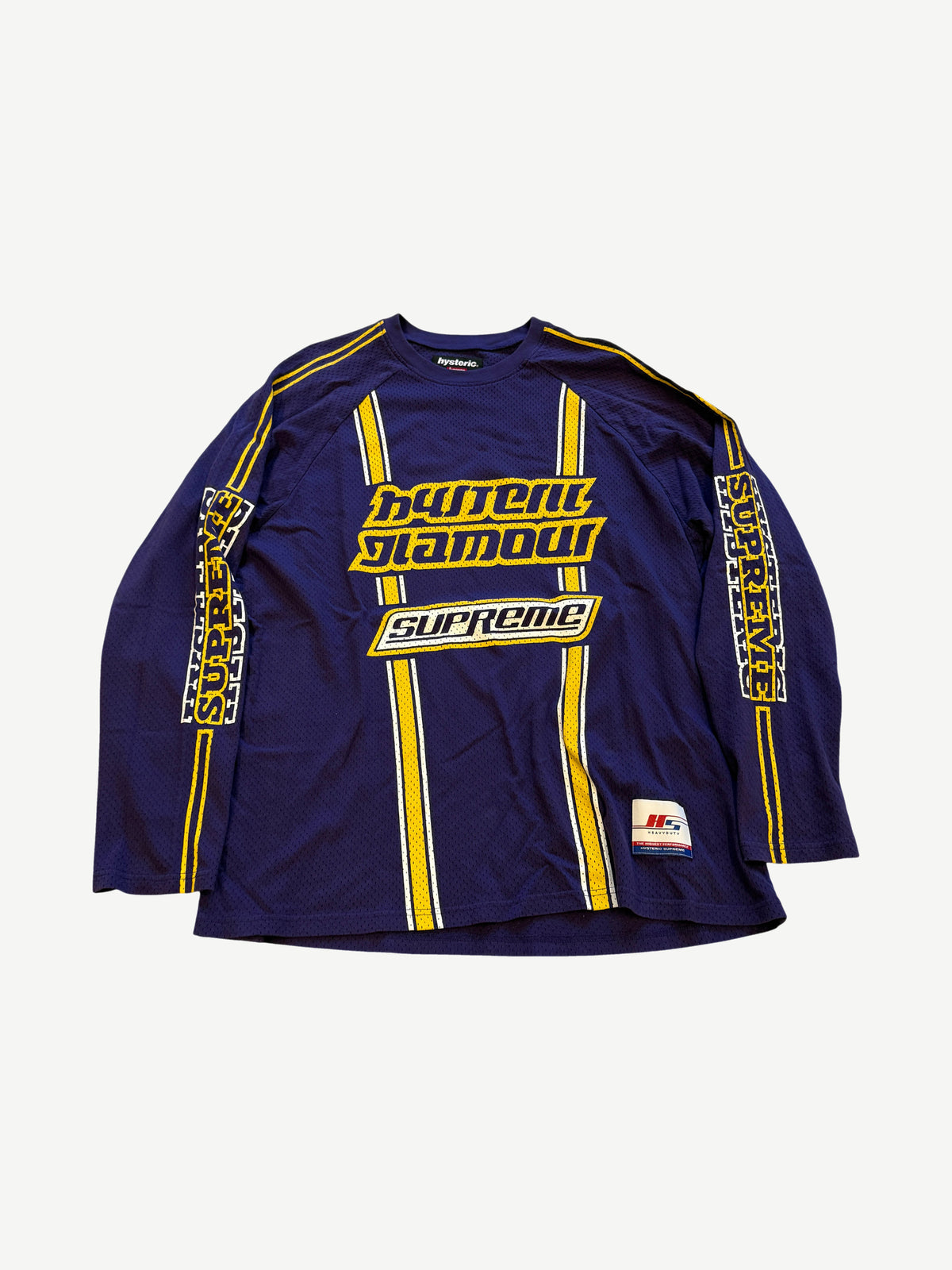 Supreme Hysteric Glamour Purple Mesh L/S Top