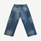 Supreme Indigo Zip-Off Utility Pants