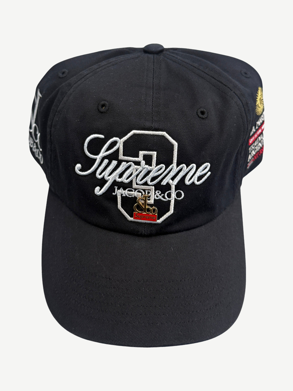 Supreme La Martina Black 6-Panel Hat