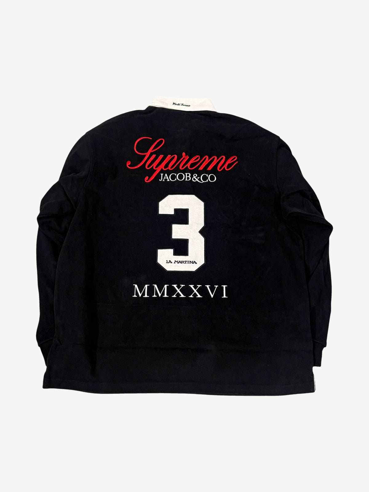 Supreme La Martina Black Rugby