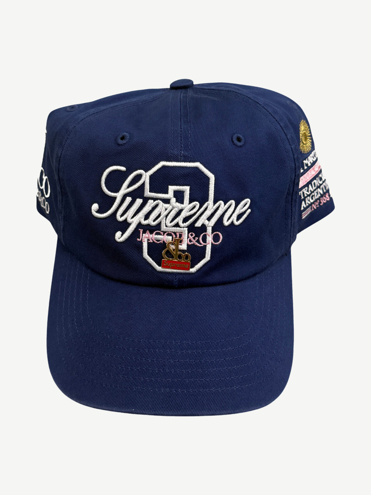 Supreme La Martina Navy 6-Panel Hat