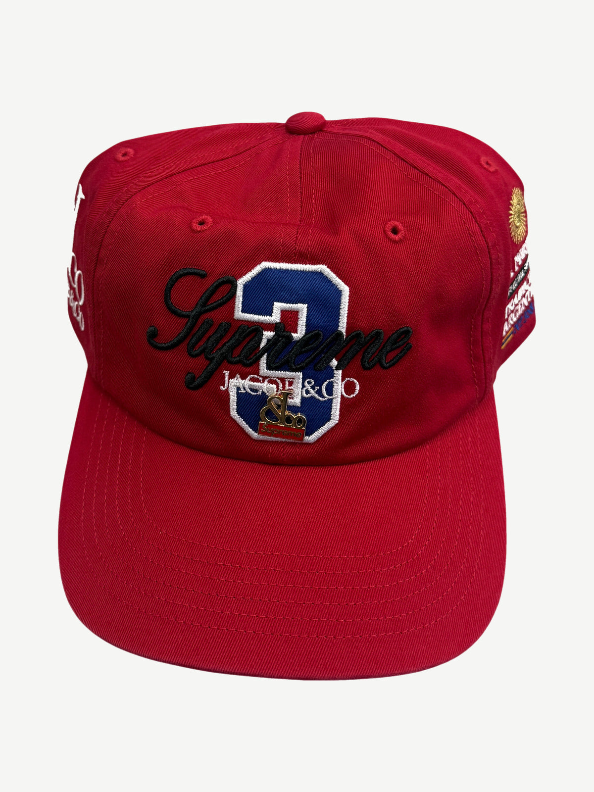 Supreme La Martina Red 6-Panel Hat