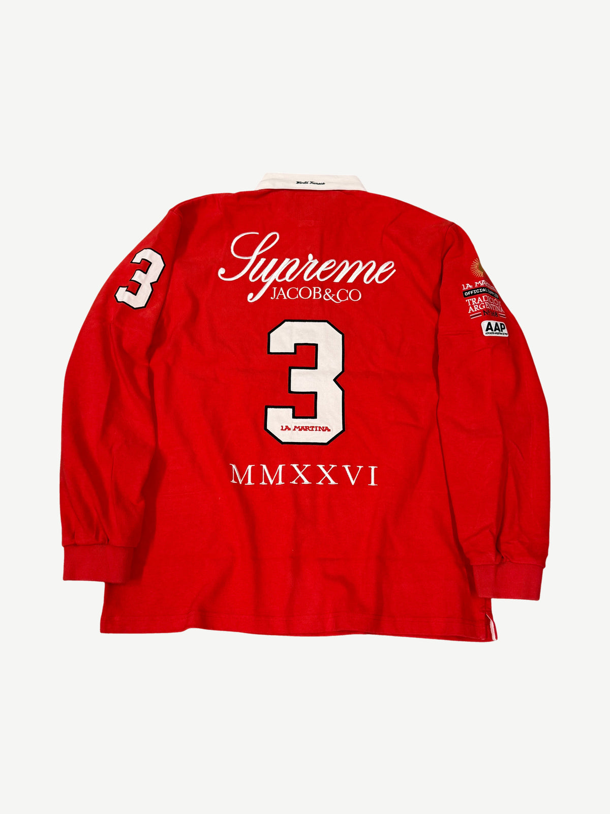 Supreme La Martina Red Rugby